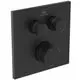 IS-Brausethermostat-UP-Ceratherm-Navigo-2-Verbraucher-Eckig-Silk-Black-A7302XG gallery number 1